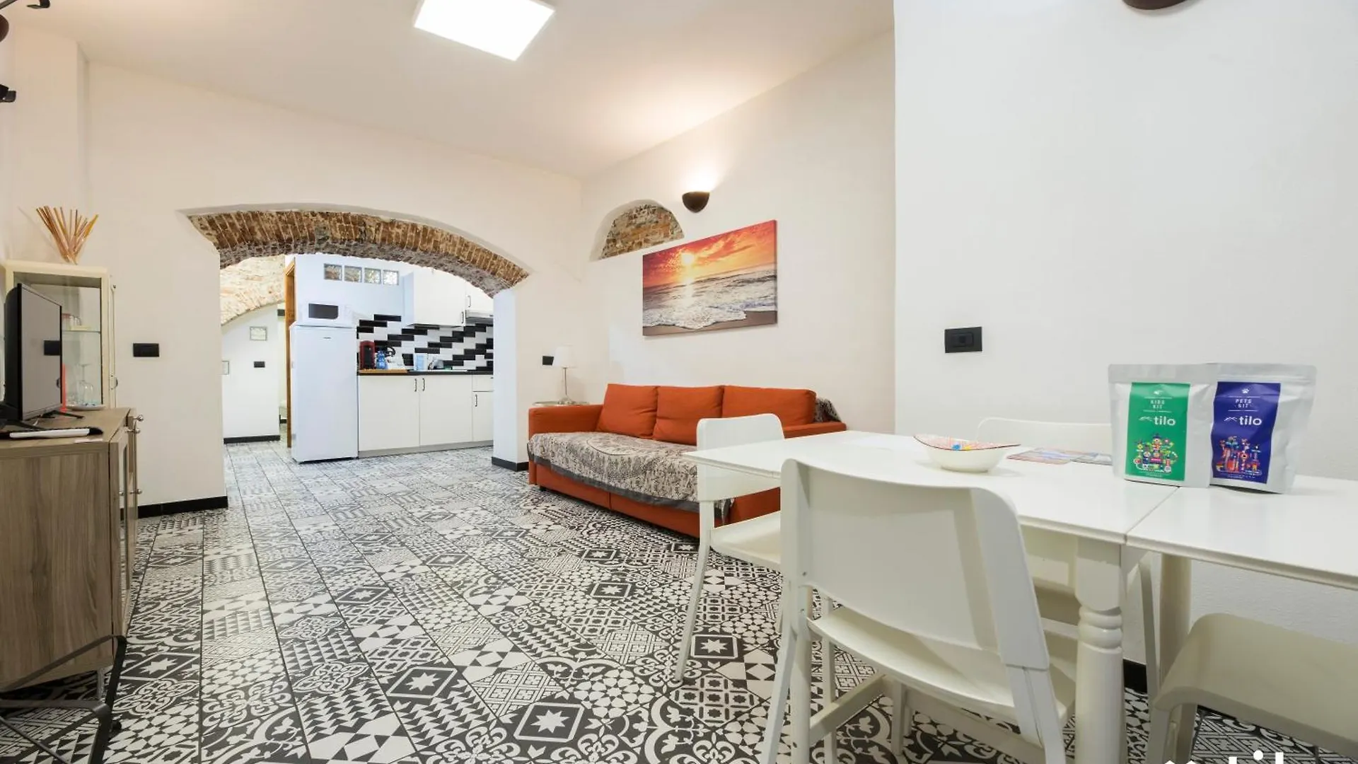 Aquarium 1', 1Br , Ac & Wifi By Tilo Apartment Genoa 0*,  Italy